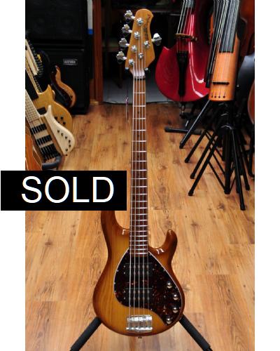 Ernie Ball Music Man Stingray Special 5 HH Roasted Neck Hot Honey